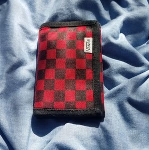 Trifold Velcro Vans Wallet